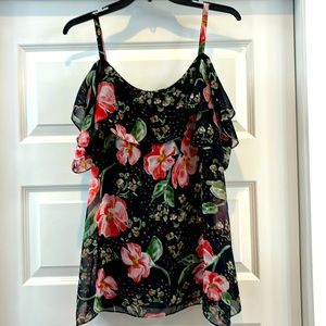 Cabi cold shoulder top